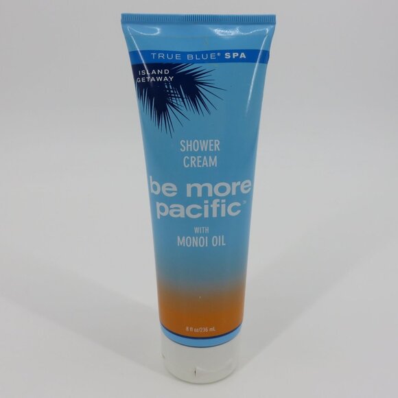 True Blue Spa Be More Pacific Monoi Oil Shower Cream 8oz USED See Current Weight - Picture 13 of 13